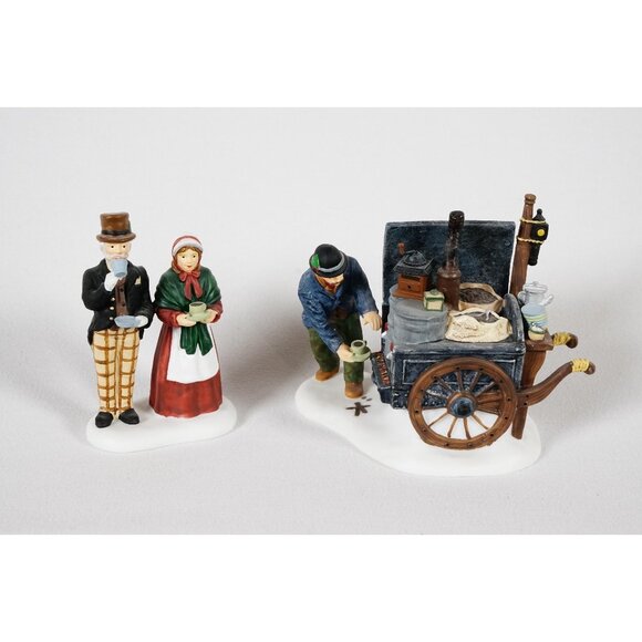 Department 56 The Coffee-Stall Dickens Village Accessory #58571 Original Box - Picture 1 of 8